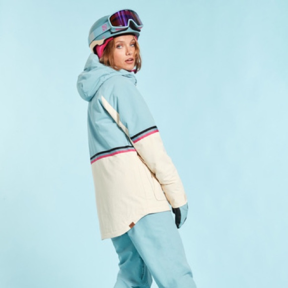 Roxy Ritual Insulated Snow Jacket - Stone Blue